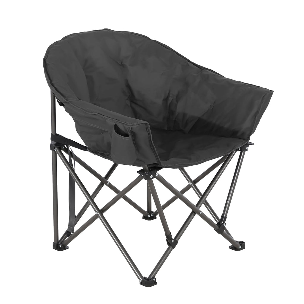 2PCS Oversized Camping Chair Folding Chair Camp Chair for Outdoor, Adults, Men and Women